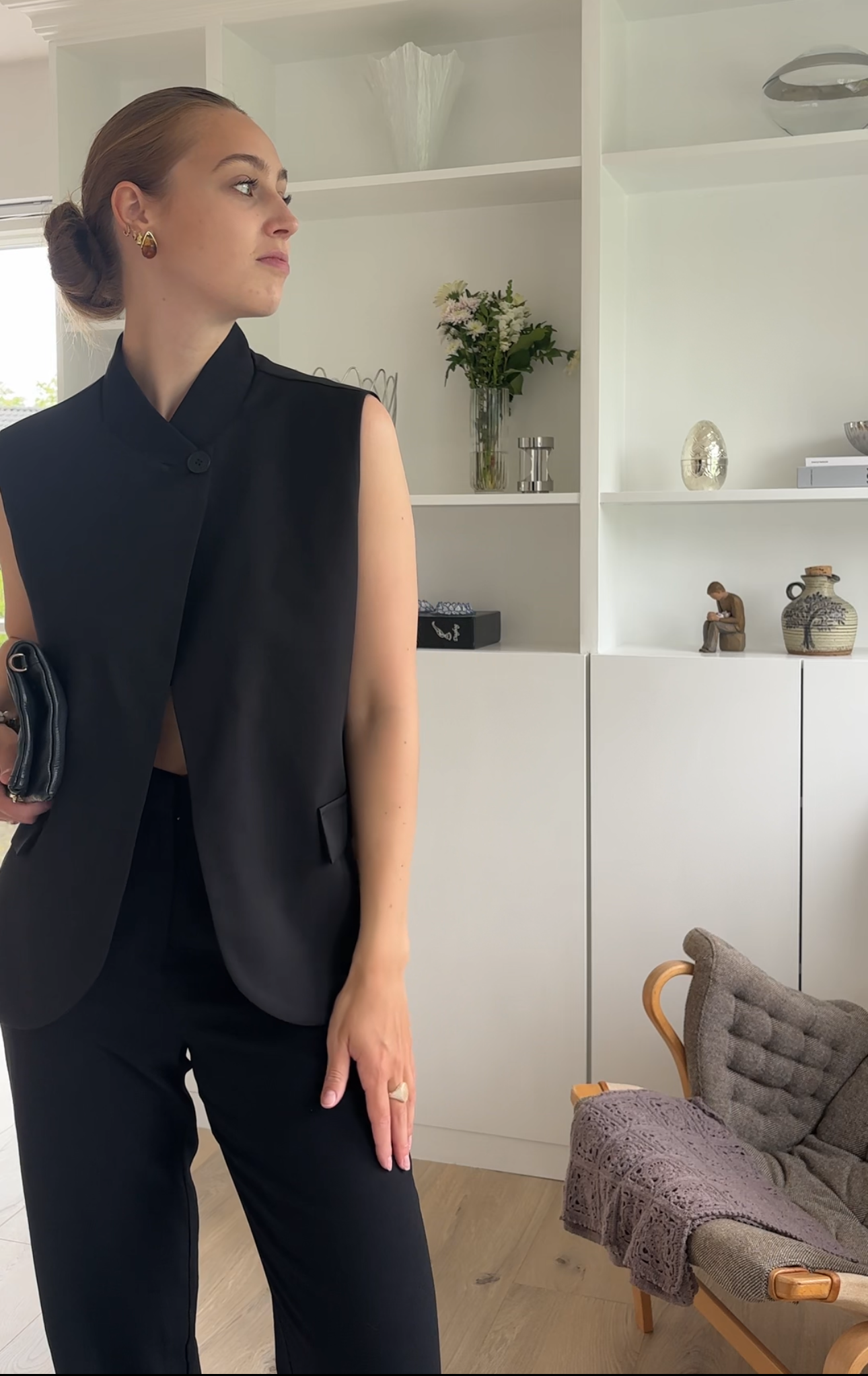 Flora blazer vest