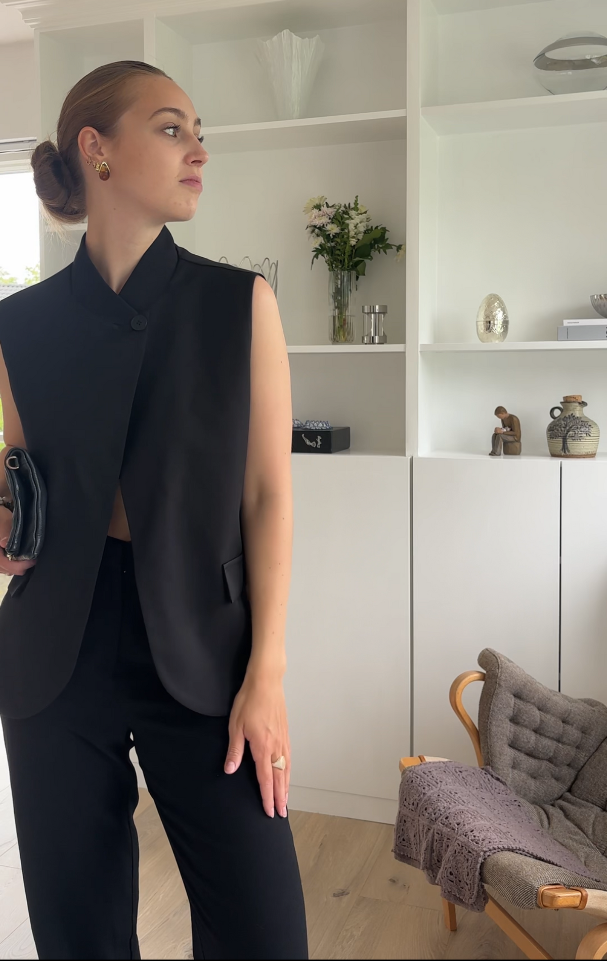 Flora blazer vest