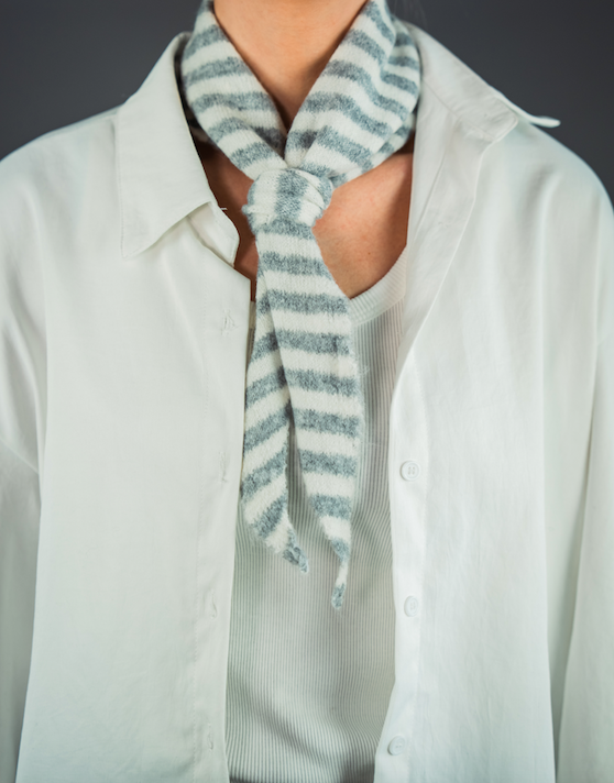 Naia scarf stribet