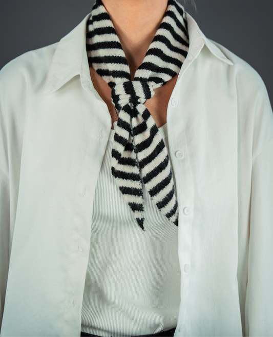 Naia scarf stribet