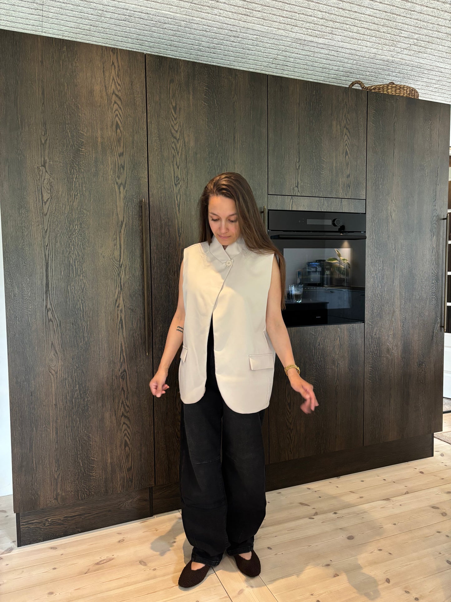 Flora blazer vest